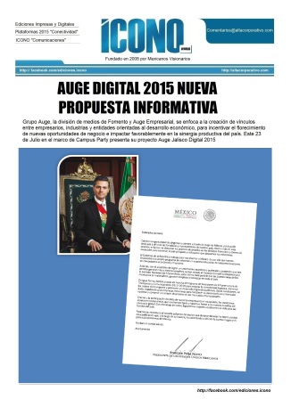 Auge Digital Jalisco 2015