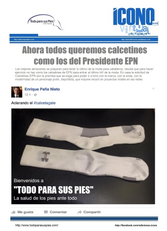 Los Calcetines de Enrique Peña Nieto